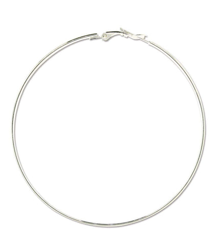 SILVER HOOP