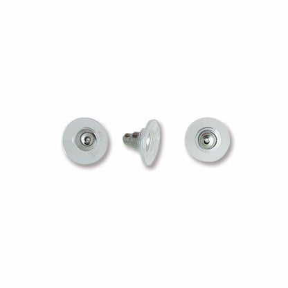 Stainless Steel Comfort Clutch Earring Backs, 10.3x6mm - 72 pcs