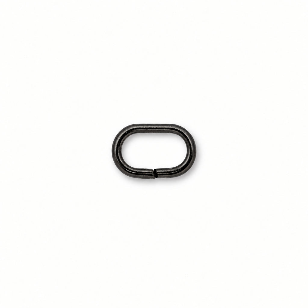 GUNMETAL OVAL JUMP RINGS