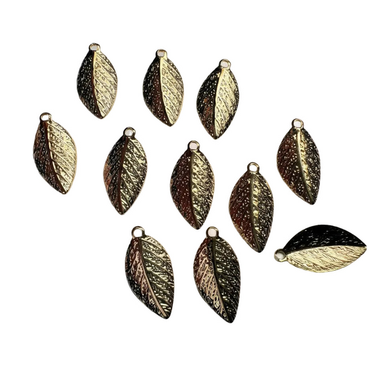GOLD LEAF CHARMS