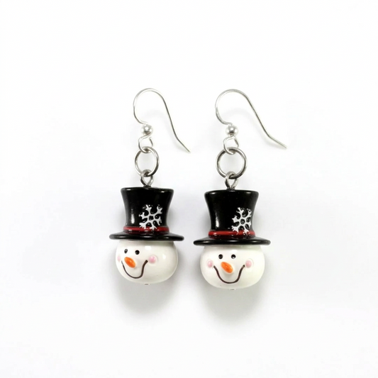SNOWMAN EARRINGS