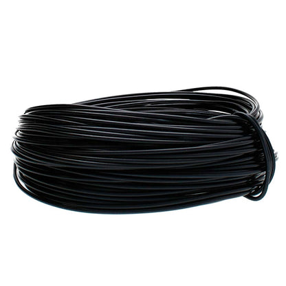BeadSmith Black Aluminum Dead Soft Wire, 18 Gauge, 39 Feet