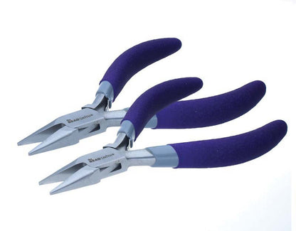 Beadsmith LINK-IT Short-Jaw Chain Maille Pliers, 5 inch - 2 pcs