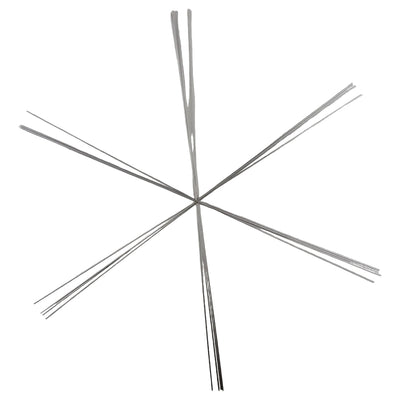 BeadSmith Snowflake Wire Forms, 9 inch, Set of 4