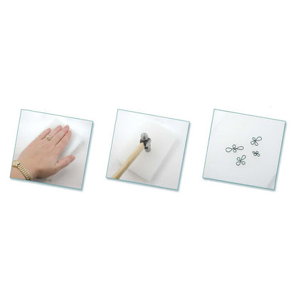 Beadsmith Wire Whacker, 4x6 Inch Boards to Flatten, Harden & Retain Wire Shapes