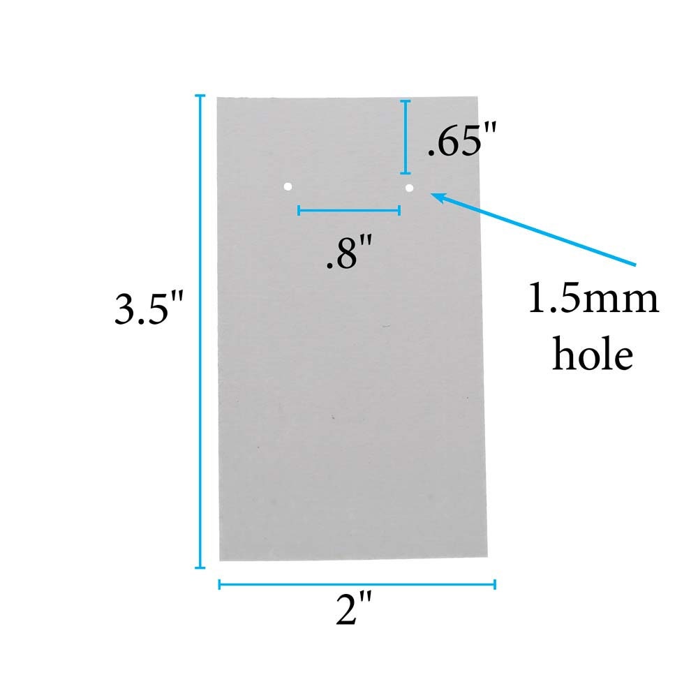 Rectangular metal sheet with dimensions and hole size labeled