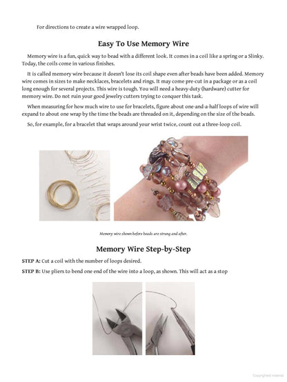 Wire Jewelry Workshop by Susan Ray — Techniques for Working with Wire & Beads