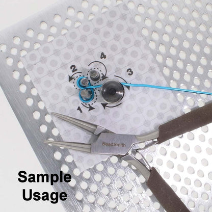 Thing-a-ma-Jig Aluminum Wire Jig Extra Base 4x5" — 1 or 3 Bases (No Pegs)