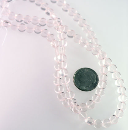 Czech Pressed Glass 6mm Flat Coin Beads — 100 pcs