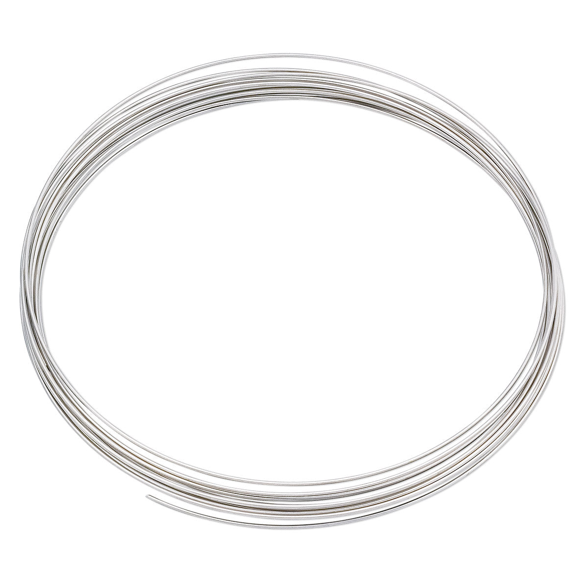 Memory Wire, Stainless Steel, 3-5/8 inch Necklace