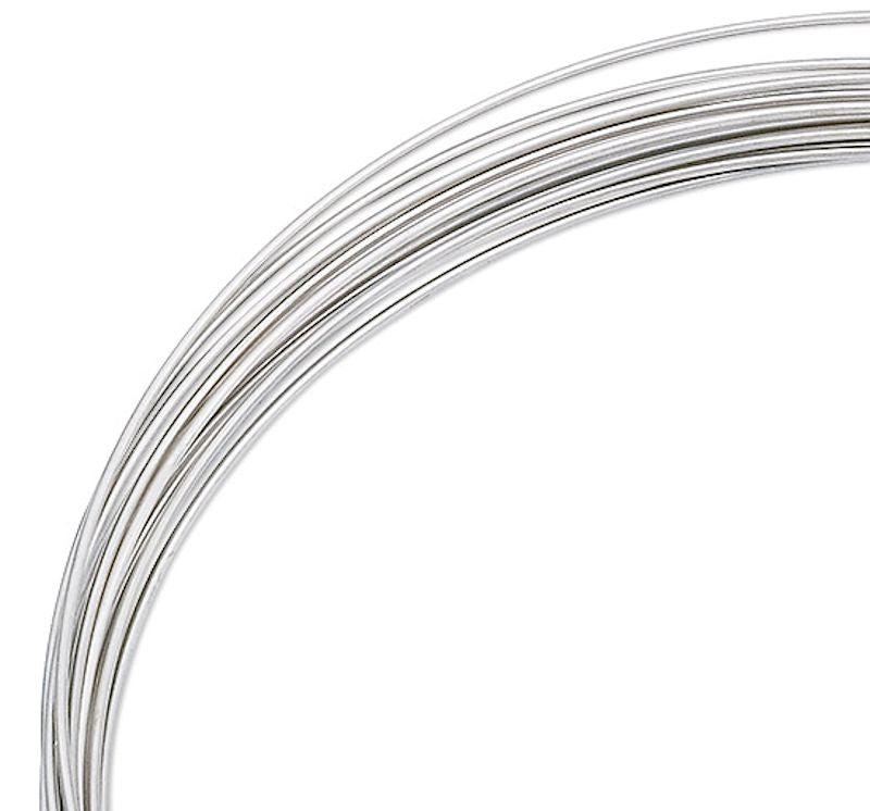 Memory Wire, Stainless Steel, 3-5/8 inch Necklace