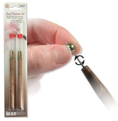 BeadSmith 2-Piece Diamond Bead Reamer Set