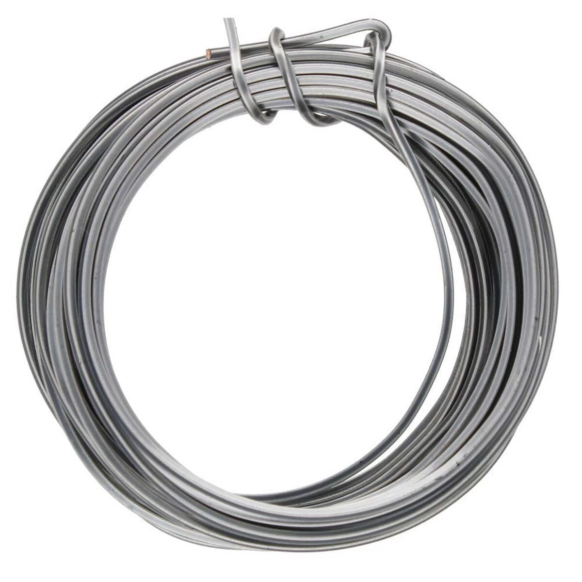 Beadsmith Tarnish Resistant Titanium Square Wire, 18 Gauge, 4 Yards