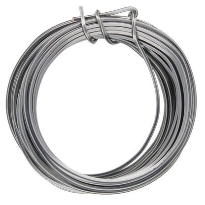 Beadsmith Tarnish Resistant Titanium Square Wire, 18 Gauge, 4 Yards