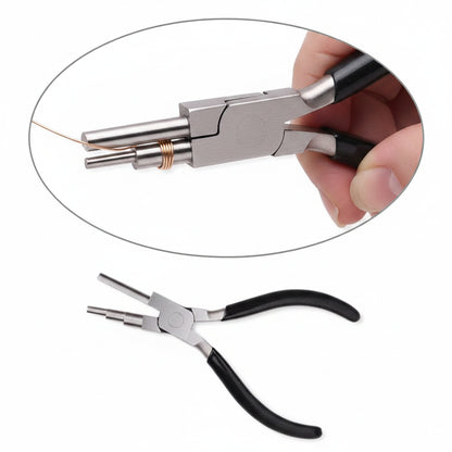 Wire Wrapping & Looping Pliers, 3 Barrel Sizes 4mm, 6mm & 8mm