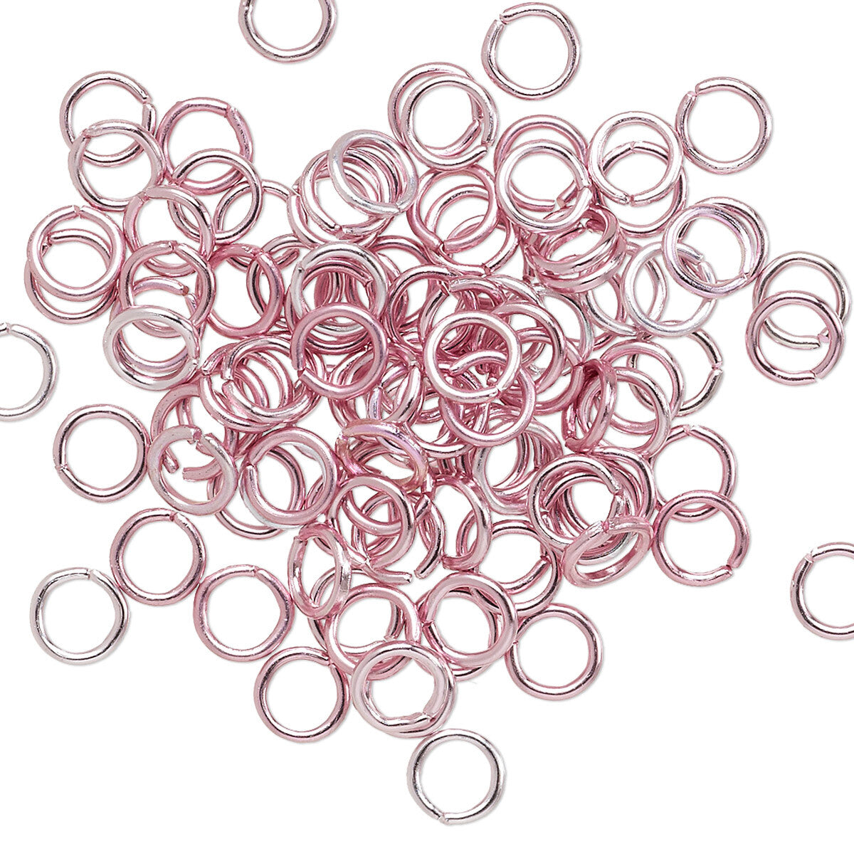 Anodized Aluminum Jump Rings 20 Gauge 4mm - 100 pcs