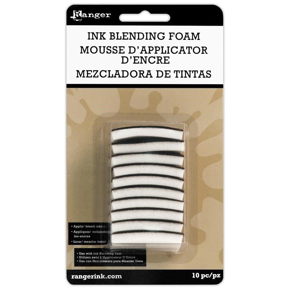 Ranger Ink Blending Tool Rectangle 1-3/4 x 1-1/4 inch with Replacement Pads