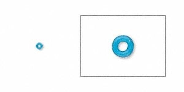 Oh! Rings 1.5mm Round Rubber Bead Huggers and Spacers