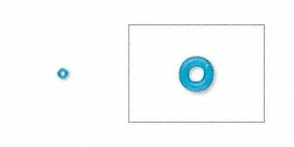 Oh! Rings 1.5mm Round Rubber Bead Huggers and Spacers