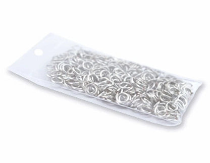 Artistic Wire Silver Chain Maille Jump Rings, 20 Gauge, 3.18mm ID, 560 pcs