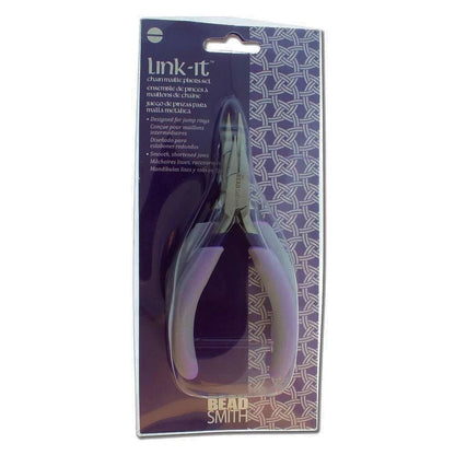 Beadsmith LINK-IT Short-Jaw Chain Maille Pliers, 5 inch - 2 pcs
