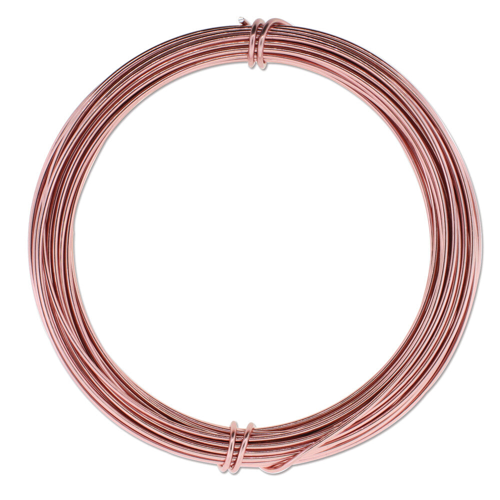 BeadSmith Anodized Aluminum Wire 12 Gauge - 39 Feet