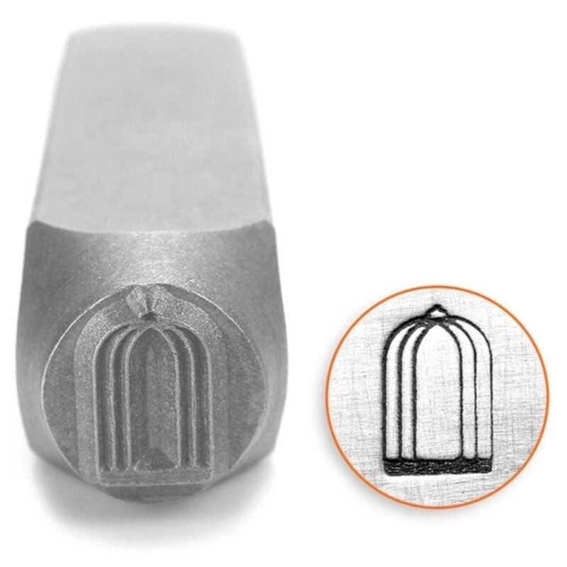 ImpressArt Birdcage Metal Stamp 9.5x6.5mm
