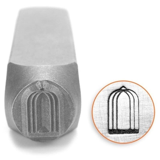 ImpressArt Birdcage Metal Stamp 9.5x6.5mm