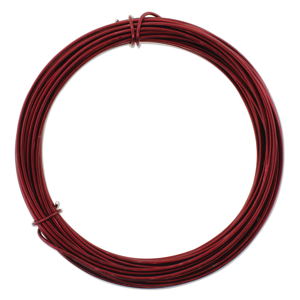 BeadSmith Anodized Aluminum Wire 12 Gauge - 39 Feet