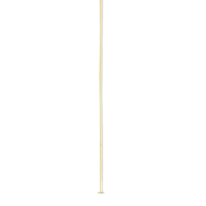 Head Pin, 144 Gold Plated Brass 2" Long 24 Gauge (.020 Inch) Standard Head Pins