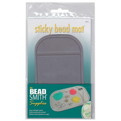BeadSmith Small Sticky Bead Mat, 3-1/4" x 5-1/2"