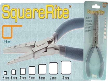 Beadsmith SquareRite Square Looping Pliers, 2–8mm - 1 pc