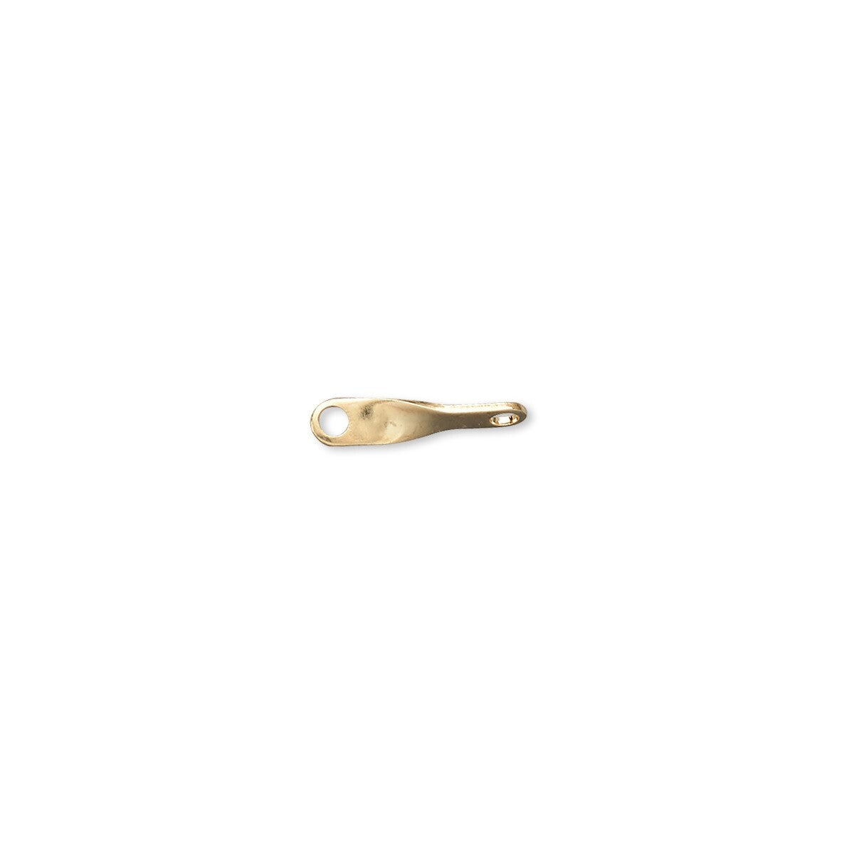 Gold-Plated Brass 12x2mm Twist Link Connectors