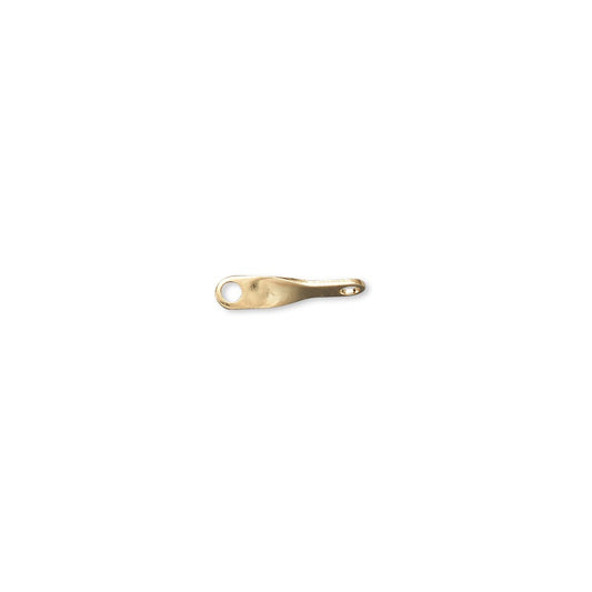 Gold-Plated Brass 12x2mm Twist Link Connectors