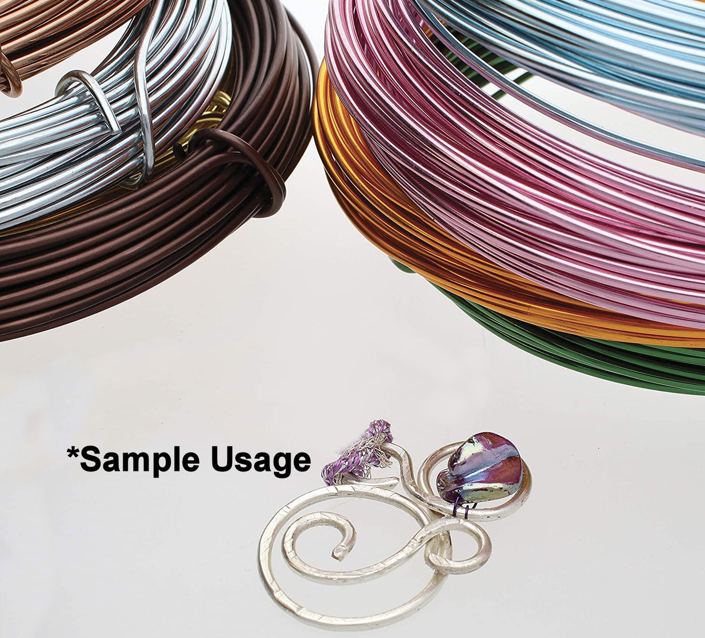 BeadSmith Anodized Aluminum Wire 12 Gauge - 39 Feet