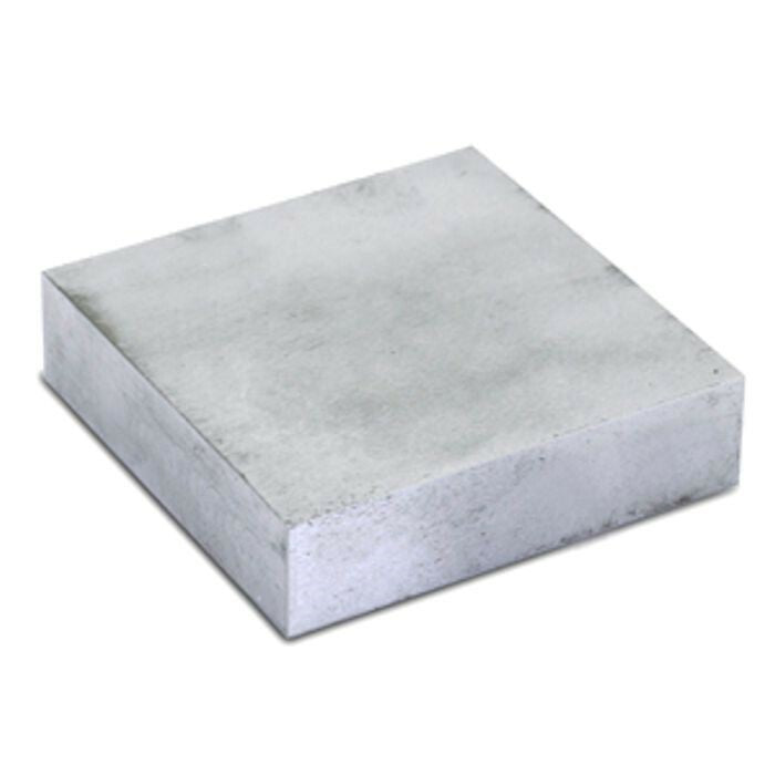 Steel Bench Block, 3 x 3 x 3/4 Inch, for Wire Forming and Metal Shaping