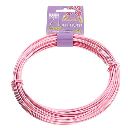 BeadSmith Anodized Aluminum Wire 12 Gauge - 39 Feet