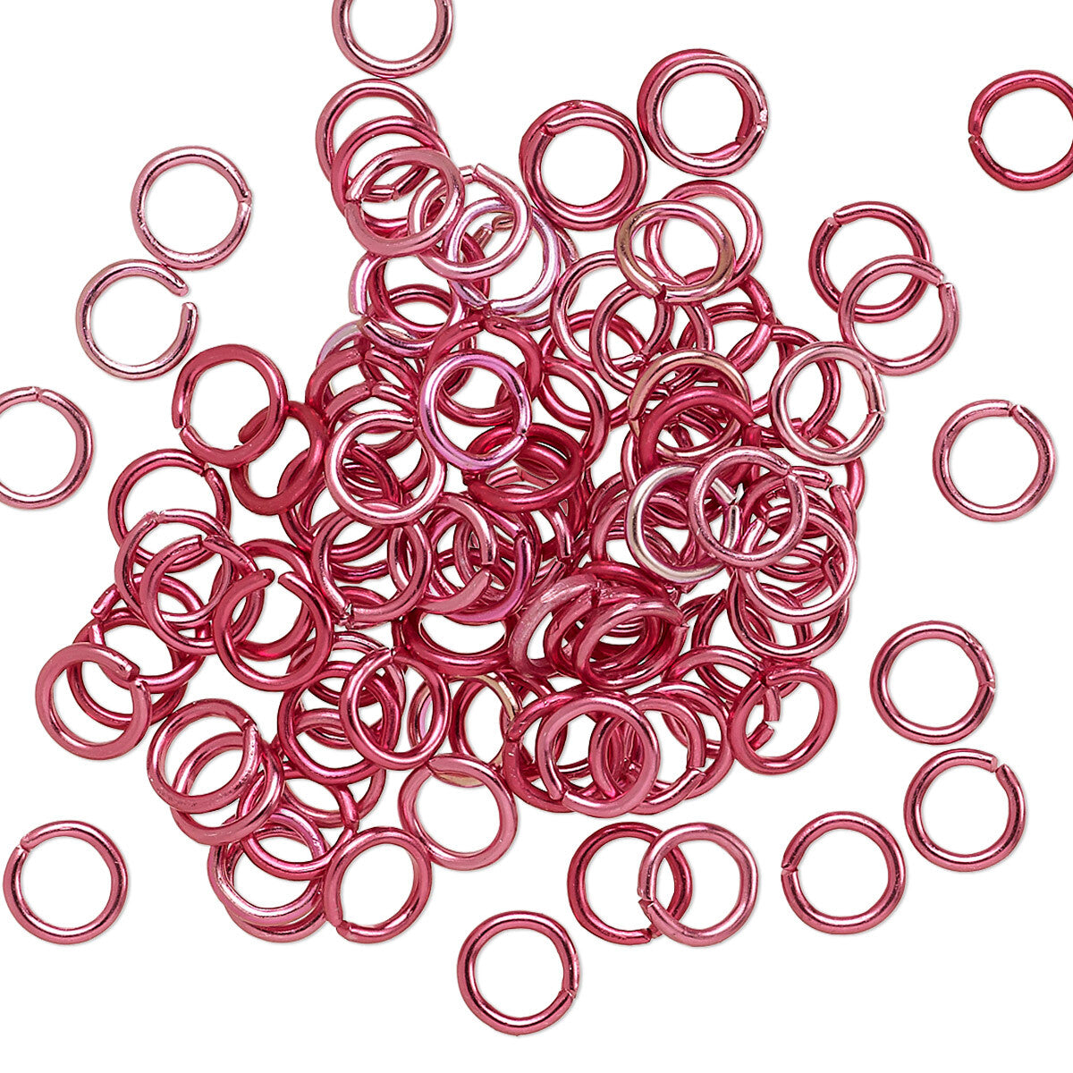 Anodized Aluminum Jump Rings 20 Gauge 5mm - 100 pcs