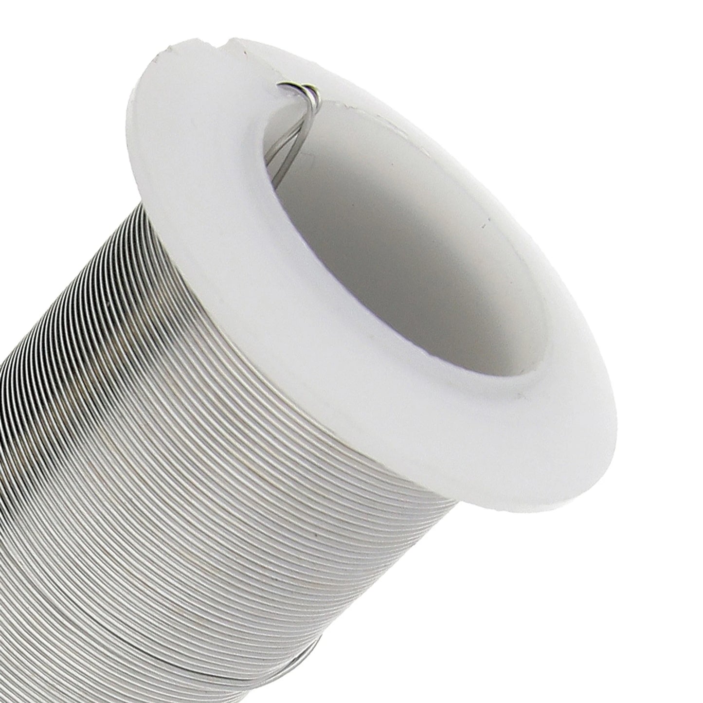 Beadsmith Tarnish Resistant Silver Round Wire, 24 Gauge, 30 Yards