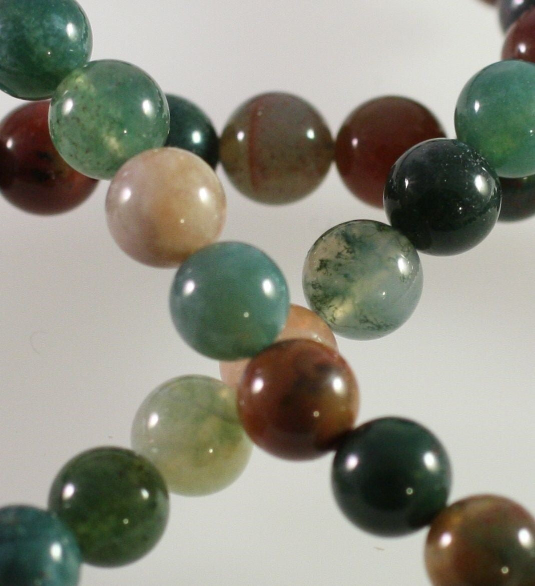 Beads, Fancy Jasper (Natural) B Grade 6mm Round, 1 Strand (approx. 67 pcs)