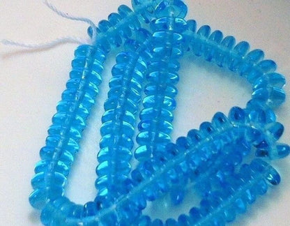 Czech Pressed Glass 6mm Rondelle Disc Spacer Beads, 100 pcs