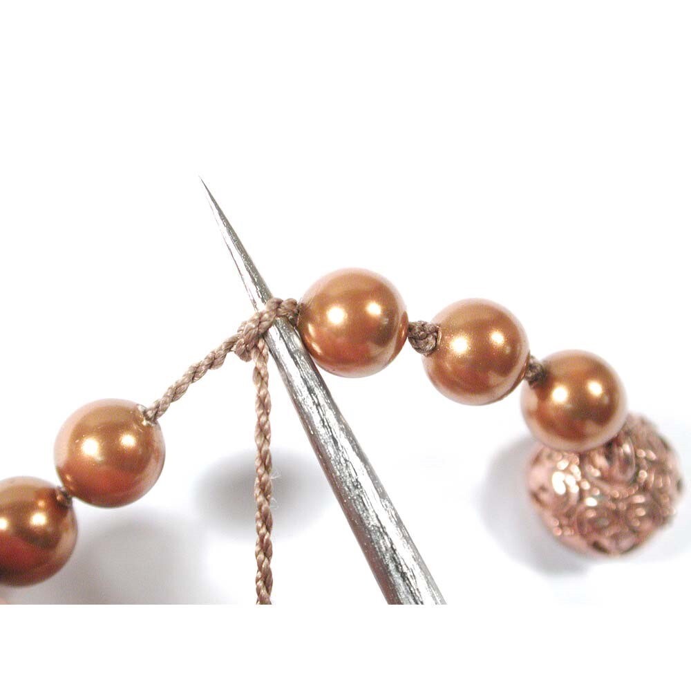 BeadSmith Ergonomic Knotting Awl, Fine Tip