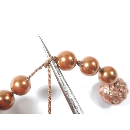 BeadSmith Ergonomic Knotting Awl, Fine Tip