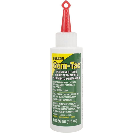 Beacon's Gem-Tac Permanent Clear Adhesive