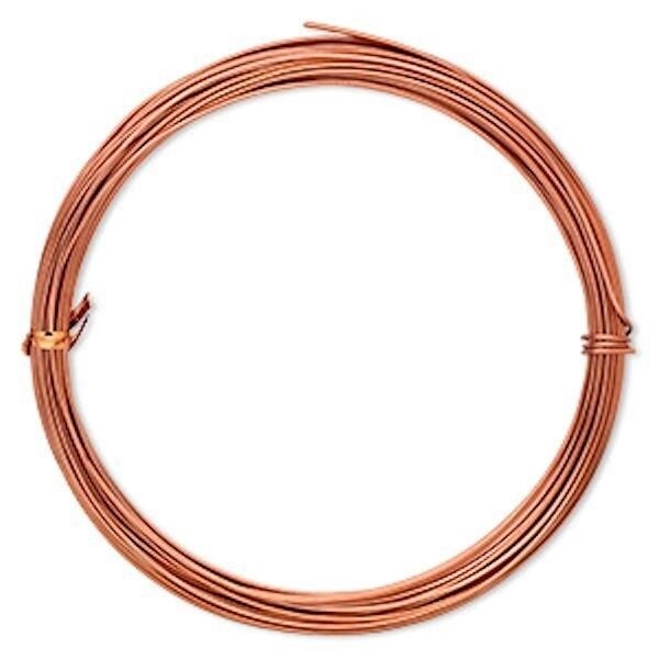 Aluminum Wire 16 Gauge 1.25mm Round, Tarnish Resistant, 45 ft – 5 Colors