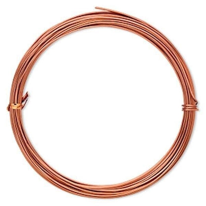 Aluminum Wire 16 Gauge 1.25mm Round, Tarnish Resistant, 45 ft – 5 Colors