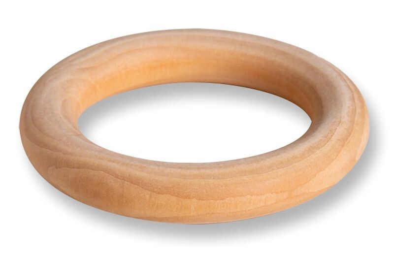 Hardwood Toss Rings, 5 Sizes