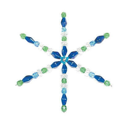 Snowflake Wire Forms, 4-1/2 Inch, 0.8mm, 7 pcs