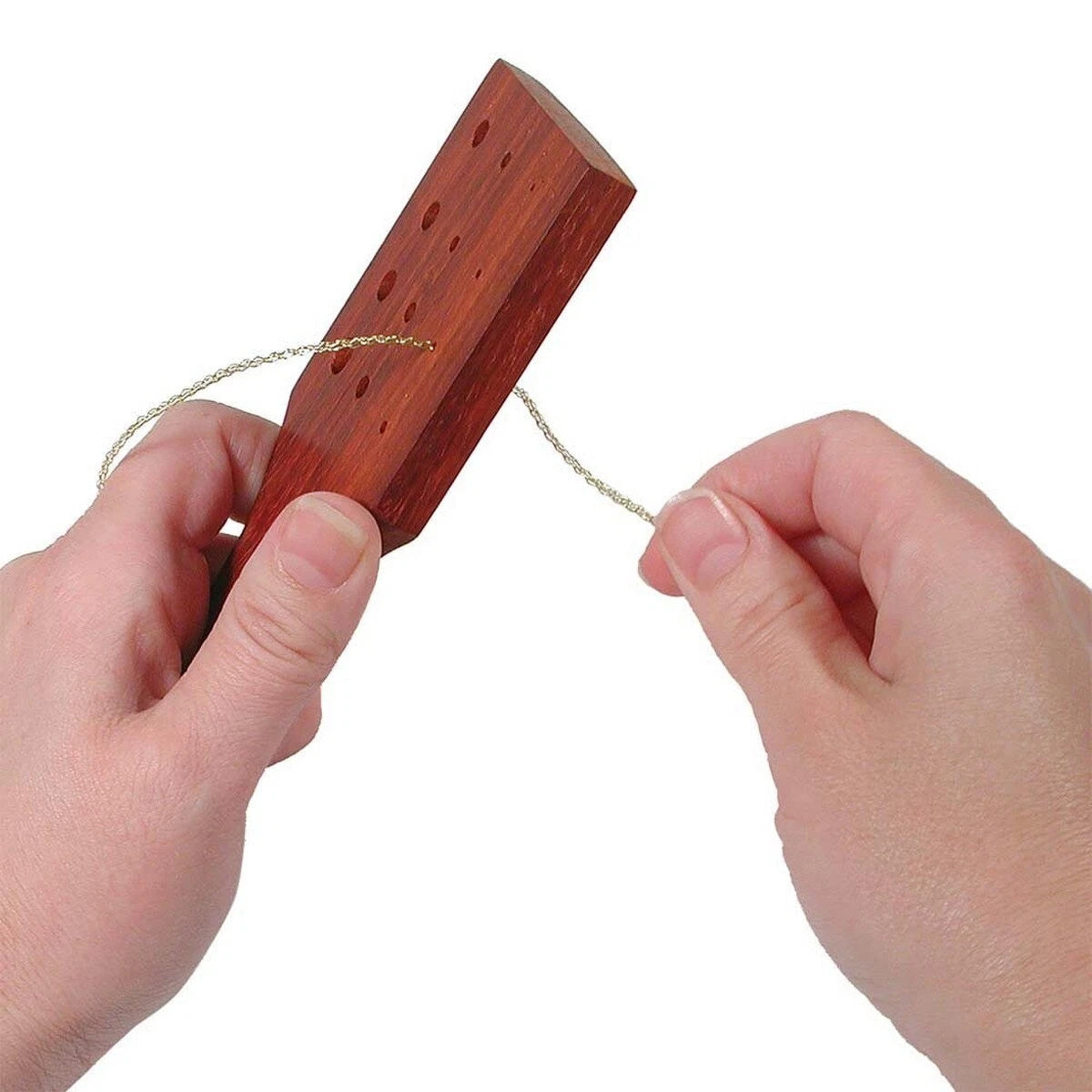 BeadSmith Deluxe Wooden Wire & Chain Drawplate