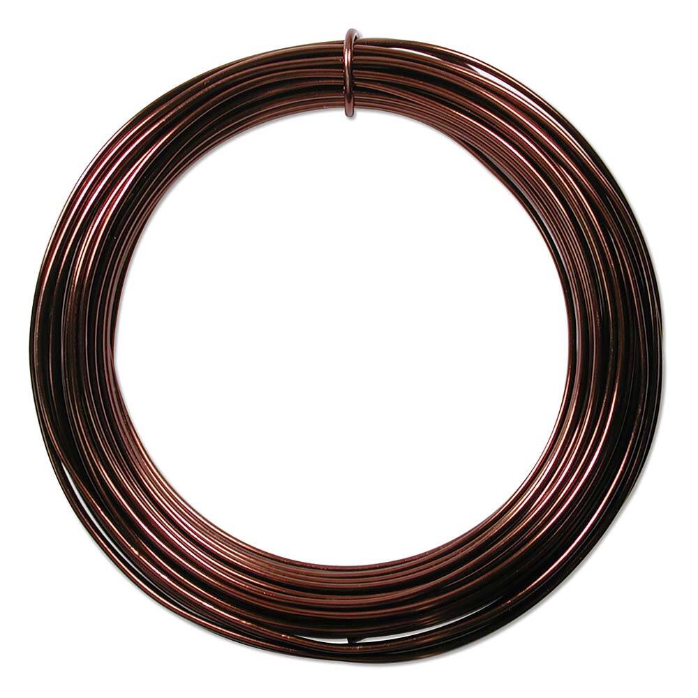 BeadSmith Anodized Aluminum Wire 12 Gauge - 39 Feet